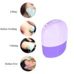 Beauty Ice Roller for Face & Eye – Reusable Facial Massager (Purple Color) - Front View by Nari Haat, Indian ethnic...