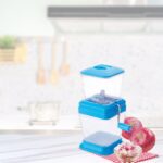 Plastic Vegetable Chopper Cutter with Stainless Steel Blade - Neckline Detail by Nari Haat, Indian ethnic wear, women...