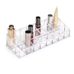 Acrylic Multi Purpose Lipstick Cosmetics Stand Display Holder 24 Section - Back View by Nari Haat, Indian ethnic wear...