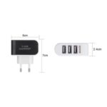 Triple USB 3 Port Wall AC Adapter Charger for Mobile Phone (1Pc Only) - Neckline Detail by Nari Haat, Indian ethnic w...