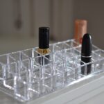 Acrylic Multi Purpose Lipstick Cosmetics Stand Display Holder 24 Section - Full Detail by Nari Haat, Indian ethnic we...