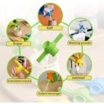 Food Bag Clip Seal Pour Storage Food Sealing Clip - Fabric Detail by Nari Haat, Indian ethnic wear, women clothing, d...