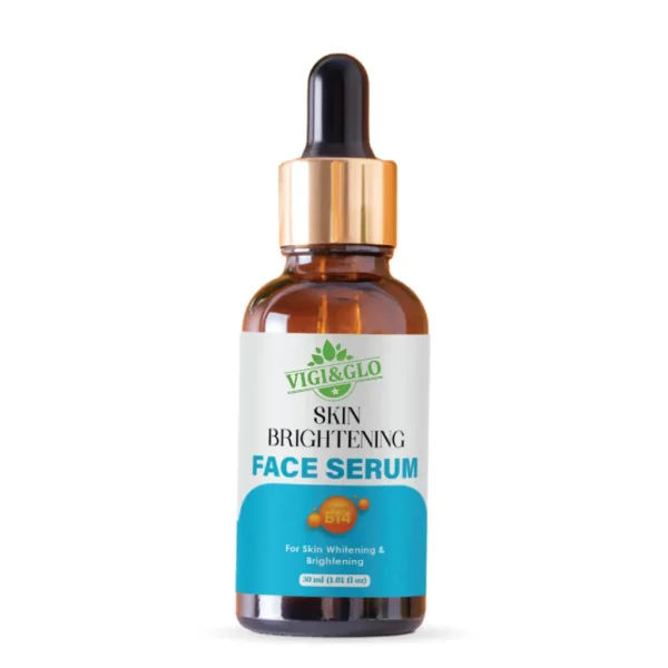 VIGI&GLO Skin Brightening Face Serum | Daily Glow, Even Tone & Brightness | Herbal | 30ml - Front View by Sma...