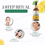 VIGI&GLO Vitamin C 15% Face Serum for Glowing Skin | Dark Spots, Pigmentation & Dullness | Herbal | 30ml - Sl...