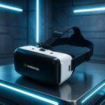 Premium VR 3D Virtual Reality Headset (1 Pc) - Back View by Nari Haat, Indian ethnic wear, women clothing, designer suit