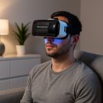 Premium VR 3D Virtual Reality Headset (1 Pc) - Neckline Detail by Nari Haat, Indian ethnic wear, women clothing, desi...