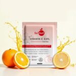 In’lief Vitamin C 0.5% Hydrating & Brightening Facial Sheet Mask (1 Pc) - Front View by Nari Haat, Indian ethnic we...