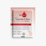 In’lief Vitamin C 0.5% Hydrating & Brightening Facial Sheet Mask (1 Pc) - Sleeve Design by Nari Haat, Indian ethnic...