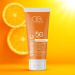 Og beautyVitamin C Sunscreen SPF 50 PA+++ (1 Pc / 20Ml) - Front View by Nari Haat, Indian ethnic wear, women clothing...