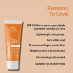 Og beautyVitamin C Sunscreen SPF 50 PA+++ (1 Pc / 20Ml) - Fabric Detail by Nari Haat, Indian ethnic wear, women cloth...