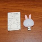 Cute USB Rabbit Night Light with Sound / Voice Activation - Full Detail by Nari Haat, Indian ethnic wear, women cloth...