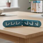 Foldable Rotating Wall-Mounted Multipurpose Hook Rack (1 Pc) - Front View by Nari Haat, Indian ethnic wear, women clo...