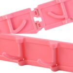 Foldable Rotating Wall-Mounted Multipurpose 6 Hook Rack (1 Pc) - Back View by Nari Haat, Indian ethnic wear, women cl...