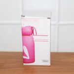 Cute Bunny Print Glass Drinking Brown Bottle (330ML / 1 Pc) - Full Detail by Nari Haat, Indian ethnic wear, women clo...