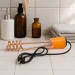 Immersion Water Heater Rod with Copper Heating Element - Closeup Embroidery by Nari Haat, Indian ethnic wear, women c...