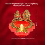 Decorative Water Sensor LED Diya (1 Pc) - Full Detail by Nari Haat, Indian ethnic wear, women clothing, designer suit