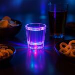 Premium LED Shot Glass (Set of 6 Pc) - Back View by Nari Haat, Indian ethnic wear, women clothing, designer suit