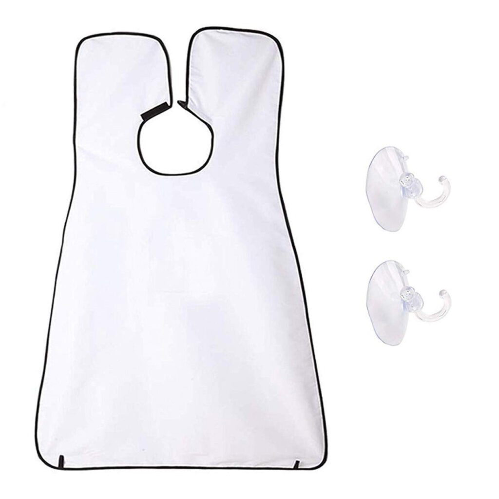 Beard apron hair clippings catcher bib