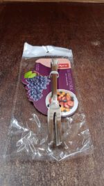Apex 6 IN 1 Stainless Steel Fruit Fork (1 Set) - Fabric Detail by Nari Haat, Indian ethnic wear, women clothing, desi...