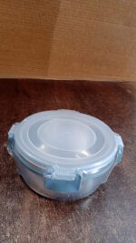 Apex Round Airtight Food Storage Container Approx 500 ml (1 Pc) - Full Detail by Nari Haat, Indian ethnic wear, women...