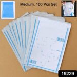 Flipkart Branded Security Courier Bags Medium Size, 100 Pcs Set - With Dupatta by Nari Haat, Indian ethnic wear, wome...