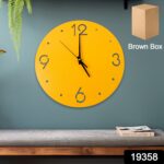 Modern Minimalist Wall Clock for Home & Office Décor (1 Pc) - With Dupatta by Nari Haat, Indian ethnic wear, women c...