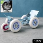 5-Wheel Emergency Bike Wheel Puller Trolley (1 Pc) - With Dupatta by Nari Haat, Indian ethnic wear, women clothing, d...