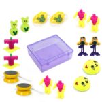 TOYS FOR KIDS FRICTION POWERED DIFFERENT DESIGNED TOY ( PACK OF 17) - Sleeve Design by Nari Haat, Indian ethnic wear,...