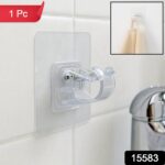 Self-Adhesive Transparent Wall Hook Holder Clip (1 Pc) - With Dupatta by Nari Haat, Indian ethnic wear, women clothin...