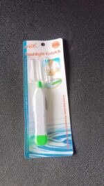 5-in-1 LED Flashlight Earpick with Interchangeable Transparent Ear Wax Removal Heads - Fabric Detail by Nari Haat, In...