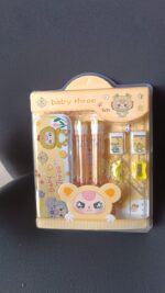 14-in-1 Complete Stationery Kit for Kids - Fabric Detail by Nari Haat, Indian ethnic wear, women clothing, designer suit