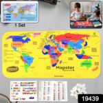 Aditi Mapster World Map EVA Foam Puzzle Set - With Dupatta by Nari Haat, Indian ethnic wear, women clothing, designer...
