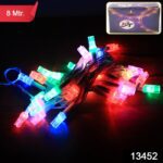 Multi-Color LED Decorative String Fairy Lights (8 Meter) - With Dupatta by Nari Haat, Indian ethnic wear, women cloth...