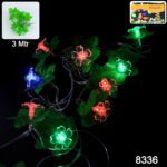 Leaf & Flower LED Decorative String Light (3 Meter) - With Dupatta by Nari Haat, Indian ethnic wear, women clothing, ...