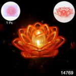 Decorative Lotus Shaped LED Candle Light (1 Pc) - With Dupatta by Nari Haat, Indian ethnic wear, women clothing, desi...