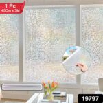 Decorative Window Film 45 cm x 3 m - (Not-Adhesive / 1 Pc) - With Dupatta by Nari Haat, Indian ethnic wear, women clo...