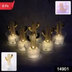 LED Flameless Decorative Candles (6 Pc) - With Dupatta by Nari Haat, Indian ethnic wear, women clothing, designer suit