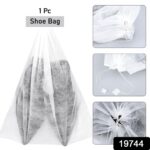 Non-Woven Drawstring Shoe Storage Bag (48 x 31 cm / 1 Pc) - With Dupatta by Nari Haat, Indian ethnic wear, women clot...