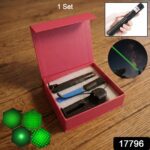 High-Power Green Laser Pointer Set - With Dupatta by Nari Haat, Indian ethnic wear, women clothing, designer suit