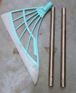 Durable Eco-Friendly Broom with Scraper - Full Detail by Nari Haat, Indian ethnic wear, women clothing, designer suit