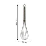 Apex Stainless Steel Large Hand Whisk (1 Pc) - Back View by Nari Haat, Indian ethnic wear, women clothing, designer suit