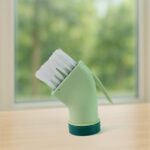 Multipurpose Bottle-Connectable Cleaning Brush with Built-In Scraper (1 Pc) - Front View by Nari Haat, Indian ethnic ...