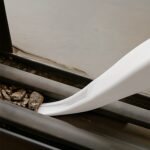 Multi-Functional 2-in-1 Groove Cleaning Brush with Crevice Scraper - Back View by Nari Haat, Indian ethnic wear, wome...