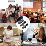 K9 Dual Wireless Microphone Set - Back View by Nari Haat, Indian ethnic wear, women clothing, designer suit