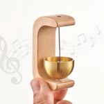 Premium Desktop Japanese-Style Zen Bell (1 Pc) - Sleeve Design by Nari Haat, Indian ethnic wear, women clothing, desi...