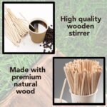 Freshee Wooden Coffee Stirrers 140×5×1 mm – 30 Pcs Pack - Fabric Detail by Nari Haat, Indian ethnic wear, women c...