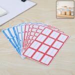 10 Sheets Self-Adhesive Label Stickers - Front View by Nari Haat, Indian ethnic wear, women clothing, designer suit