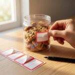 Writable Label Stickers – 50 Sheets - Fabric Detail by Nari Haat, Indian ethnic wear, women clothing, designer suit