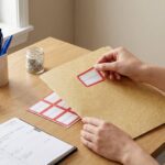 Writable Label Stickers – 50 Sheets - Full Detail by Nari Haat, Indian ethnic wear, women clothing, designer suit