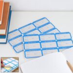 10 Sheets Self-Adhesive Label Stickers - Full Detail by Nari Haat, Indian ethnic wear, women clothing, designer suit